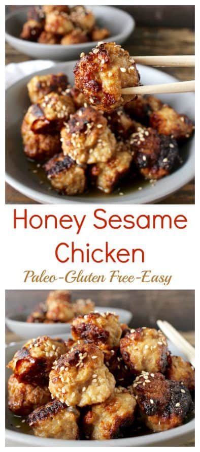 Honey Sesame Chicken (Paleo) - Real Food with Jessica