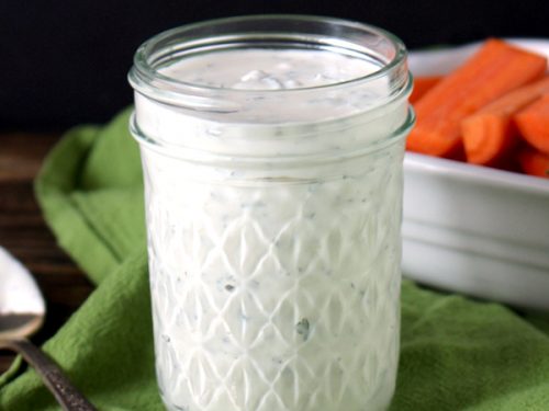 Whole30 Ranch Dressing (Paleo, Dairy Free) - Our Salty Kitchen