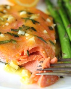Orange Glazed Salmon - Real Food with Jessica