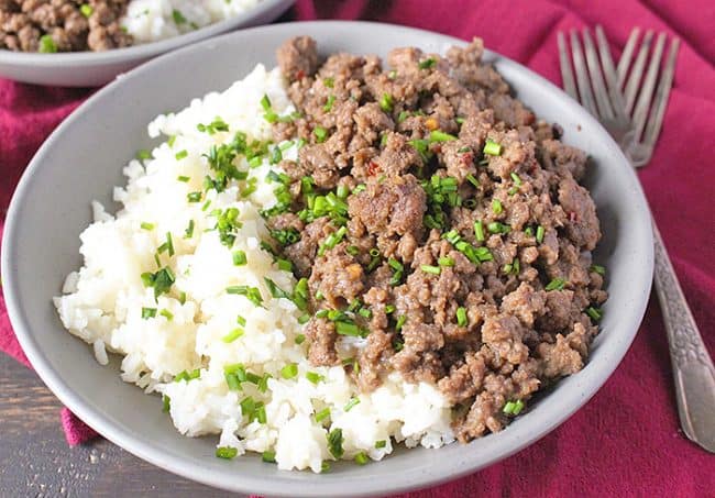 Easy Paleo Korean Beef Bowls - Real Food with Jessica