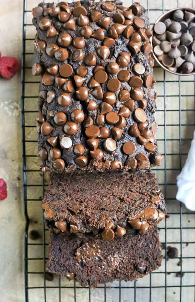 Paleo Nut-Free Double Chocolate Zucchini Bread - Real Food With Jessica