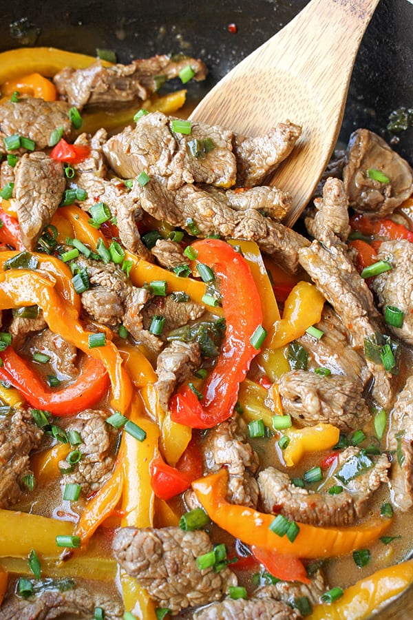 Paleo Whole30 Easy Pepper Steak - Real Food With Jessica