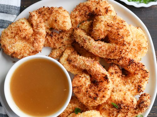 Air Fryer Coconut Shrimp - Eating Bird Food