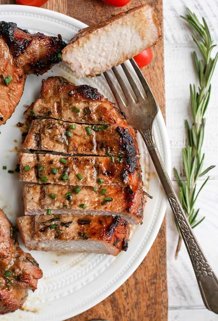 Paleo Whole Dijon Rosemary Pork Chops Real Food With Jessica