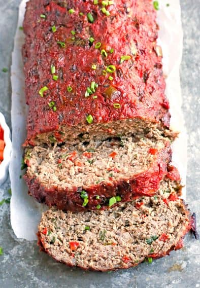 Paleo Whole30 Mexican Meatloaf - Real Food with Jessica