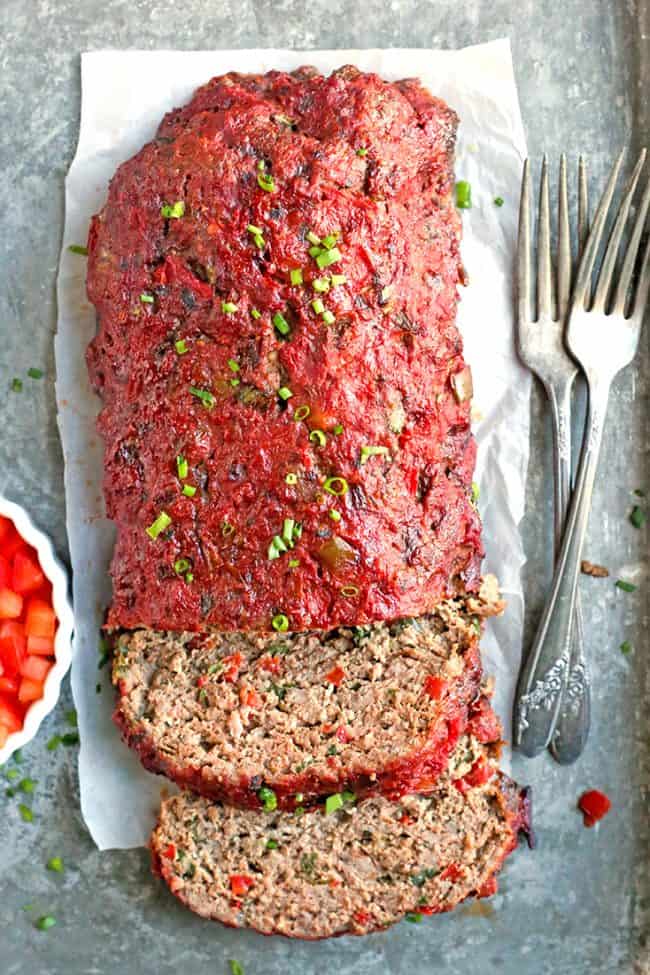 Paleo Whole30 Mexican Meatloaf - Real Food with Jessica