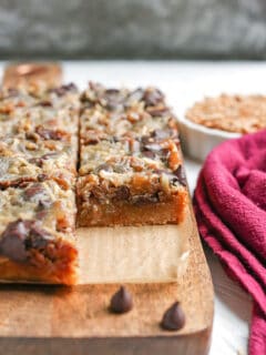 Paleo Magic Cookie Bars - Real Food with Jessica