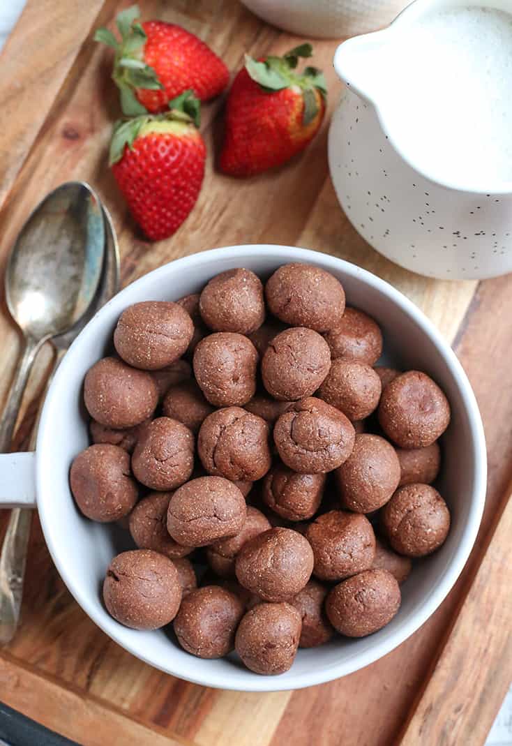 Paleo Nut Free Cocoa Puffs - Real Food with Jessica