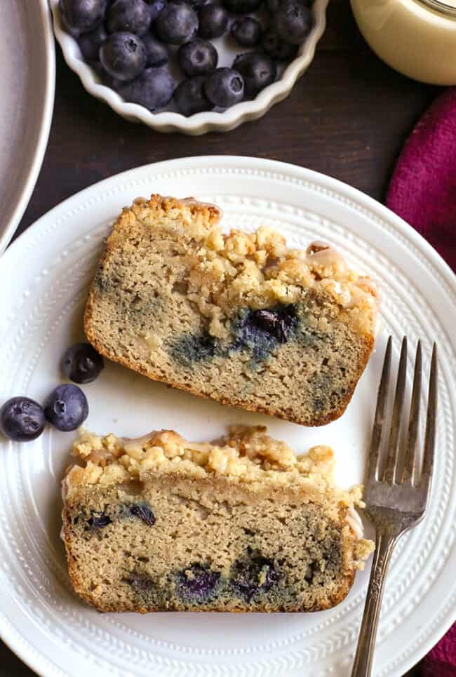 Gluten Free Blueberry Bread - Real Food with Jessica