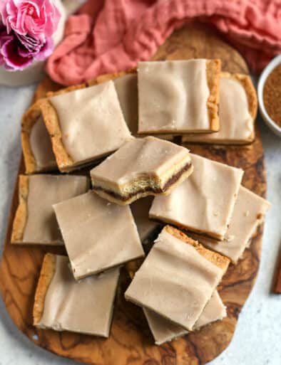 Paleo Vegan Brown Sugar Pop Tart Bars Real Food With Jessica